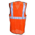 Mesh Orange Hi-Vis Safety Vest